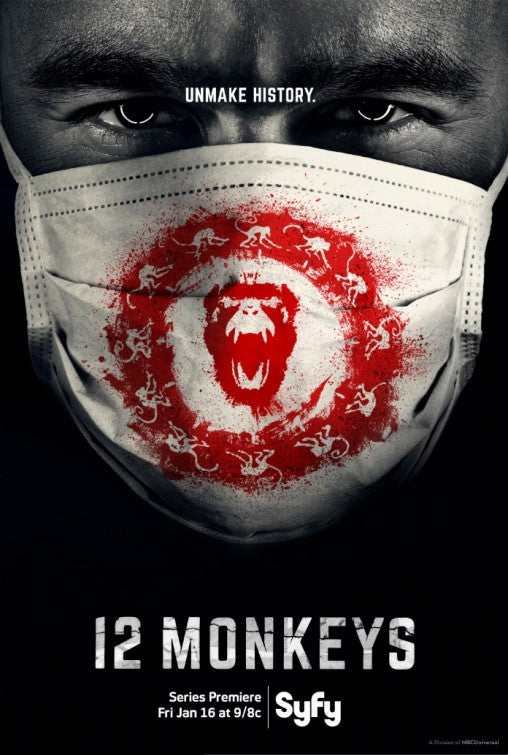 1000 piece jigsaw puzzle for tv poster: 12 Monkeys