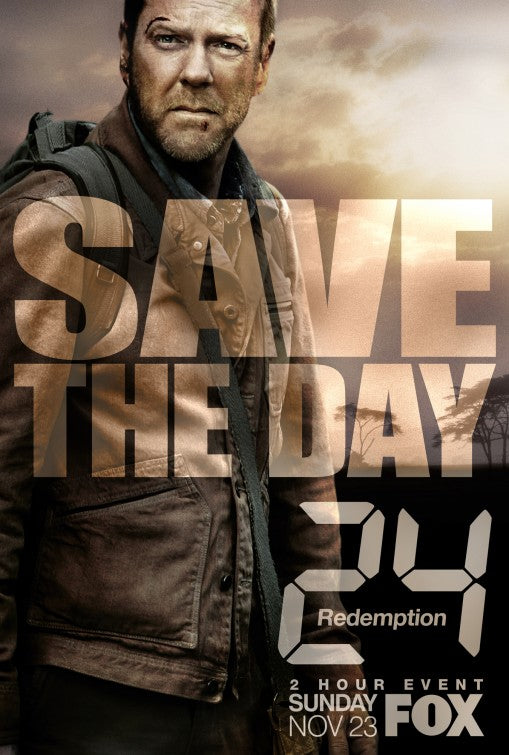 1000 piece jigsaw puzzle for tv poster: 24: Redemption, ver2