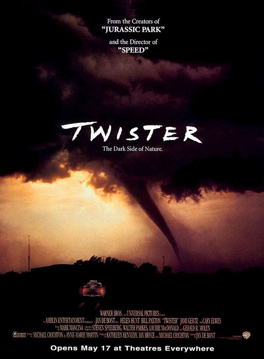 the movie poster: Twister (1996)