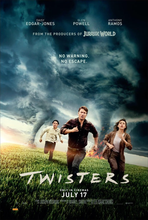 1000 piece jigsaw puzzle for the movie poster: Twisters (2024) ver8