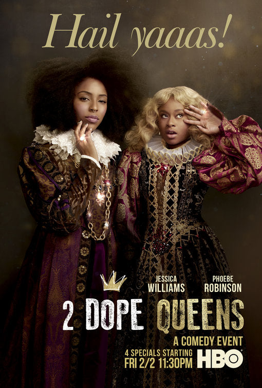 1000 piece jigsaw puzzle for tv poster: 2 Dope Queens