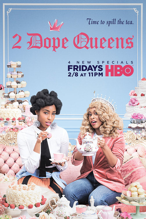 1000 piece jigsaw puzzle for tv poster: 2 Dope Queens, ver2