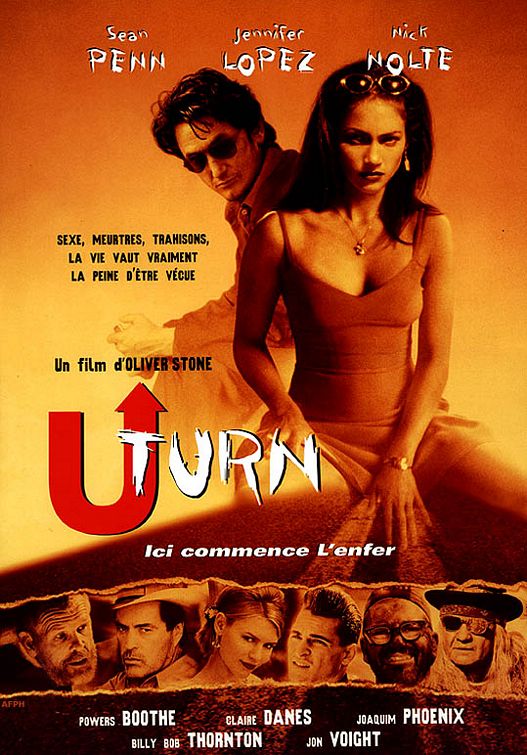 the movie poster: U-Turn (1997) ver2