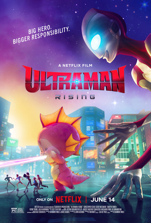 1000 piece jigsaw puzzle for the movie poster: Ultraman: Rising (2024) ver2