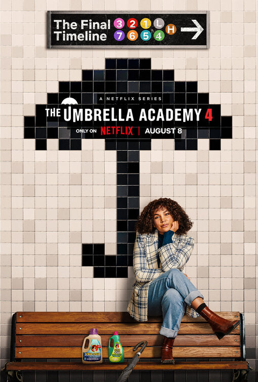 1000 piece jigsaw puzzle for tv poster: The Umbrella Academy, ver36