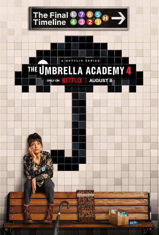 1000 piece jigsaw puzzle for tv poster: The Umbrella Academy, ver42