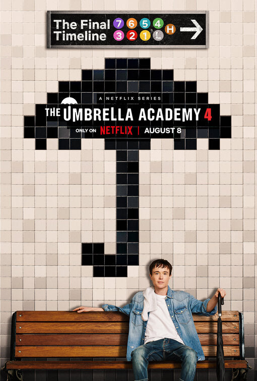 1000 piece jigsaw puzzle for tv poster: The Umbrella Academy, ver44