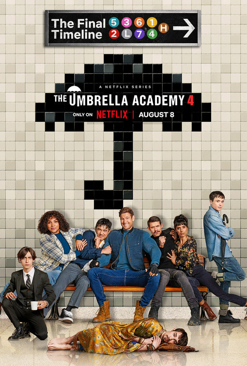 1000 piece jigsaw puzzle for tv poster: The Umbrella Academy, ver45