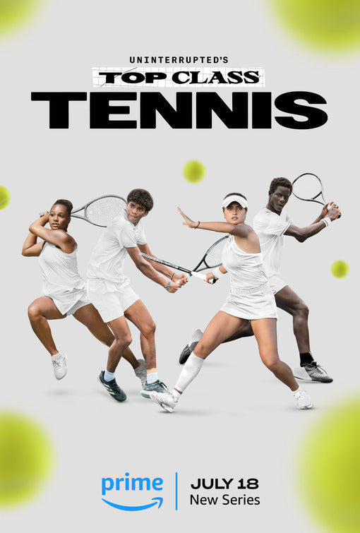 1000 piece jigsaw puzzle for tv poster: Uninterupted's Top Class Tennis