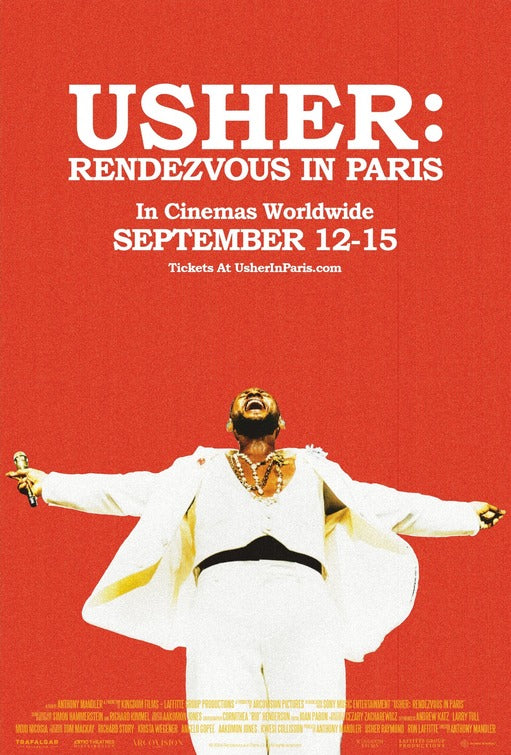 1000 piece jigsaw puzzle for the movie poster: Usher: Rendezvous in Paris (2024)