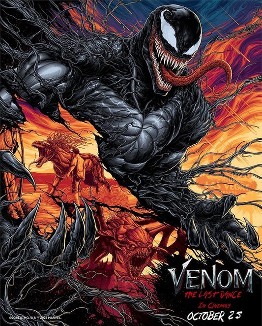 1000 piece jigsaw puzzle for the movie poster: Venom: The Last Dance (2024) ver20