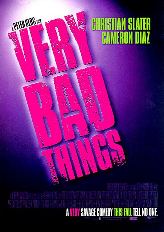 the movie poster: Very Bad Things (1998) ver1