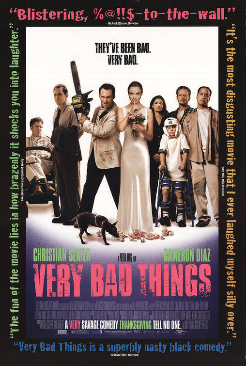 the movie poster: Very Bad Things (1998) ver2