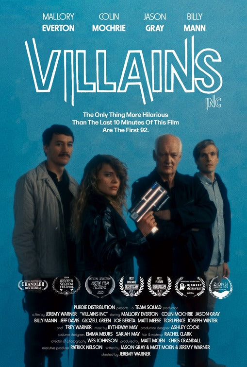 1000 piece jigsaw puzzle for the movie poster: Villains Incorporated (2024)