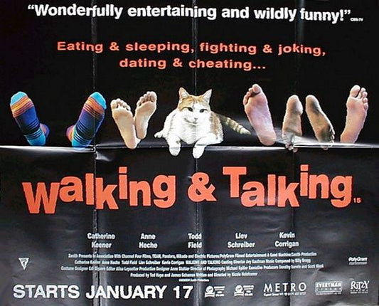 the movie poster: Walking And Talking (1996) ver2