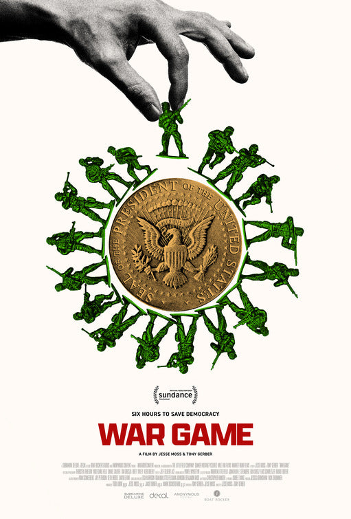 1000 piece jigsaw puzzle for the movie poster: War Game (2024)