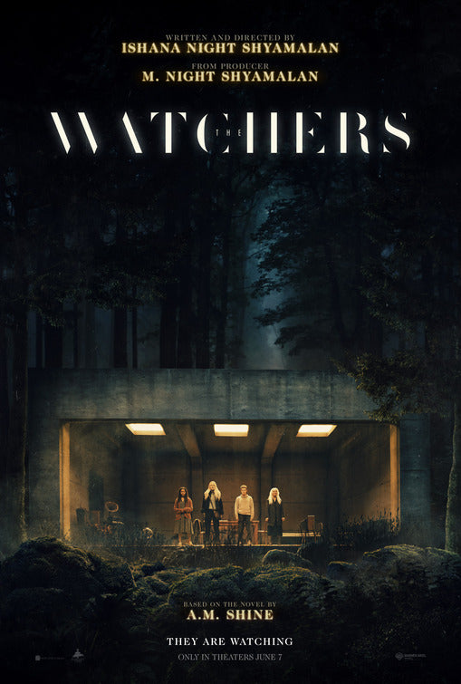 1000 piece jigsaw puzzle for the movie poster: The Watchers (2024)