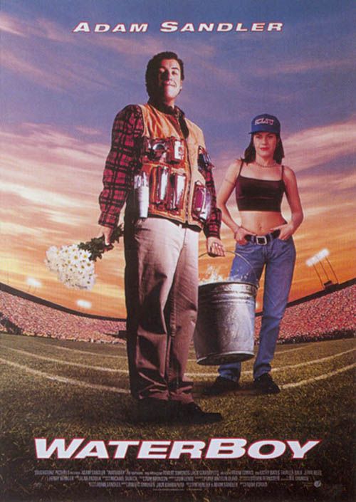 the movie poster: The Waterboy (1998) ver2