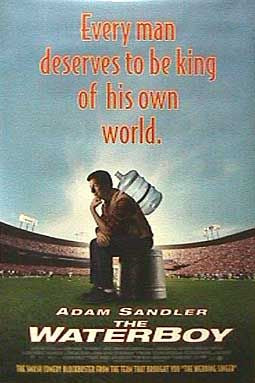 the movie poster: The Waterboy (1998) ver3