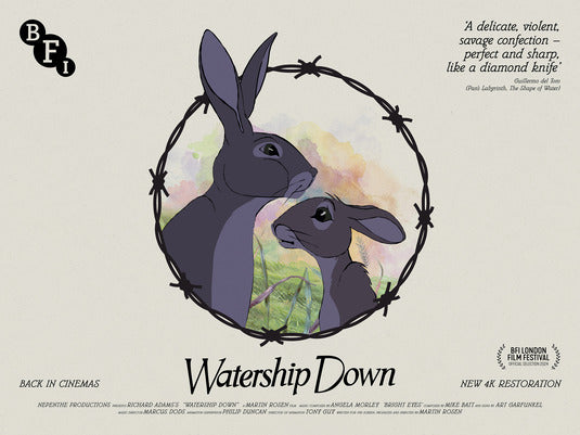 1000 piece jigsaw puzzle for the movie poster: Watership Down (1978) ver2