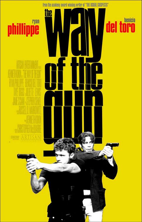 the movie poster: The Way of the Gun (2000) ver2