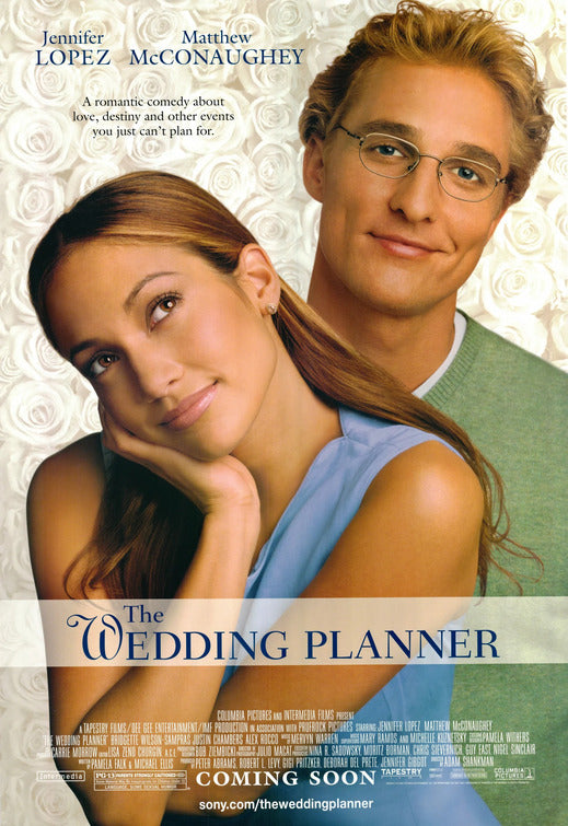 the movie poster: The Wedding Planner (2001)