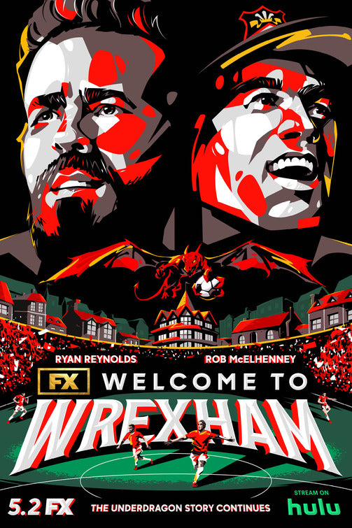 1000 piece jigsaw puzzle for tv poster: Welcome to Wrexham, ver3