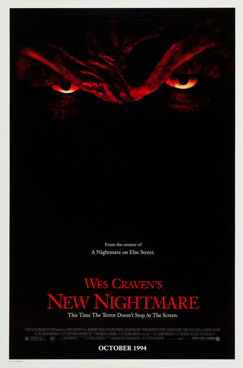 the movie poster: Wes Craven's New Nightmare (1994) ver1