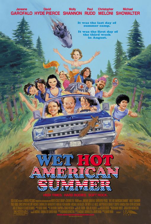 the movie poster: Wet Hot American Summer (2001) ver1