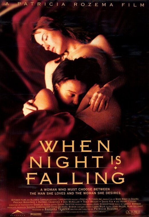 the movie poster: When Night Is Falling (1995) ver1