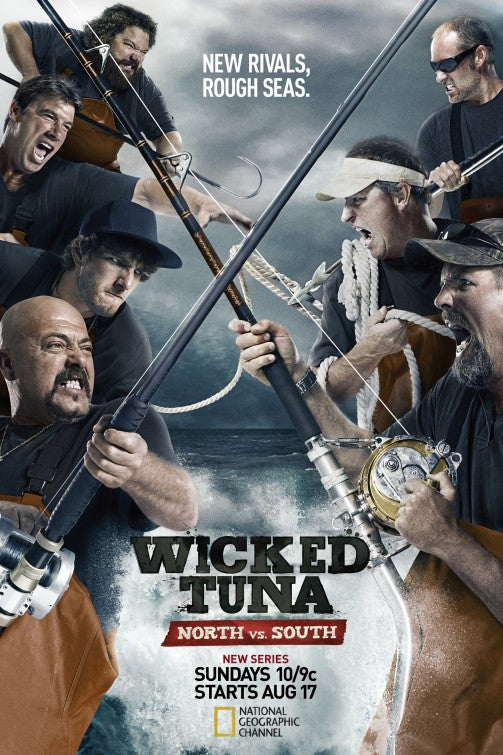 1000 piece jigsaw puzzle for tv poster: Wicked Tuna: North vs. South