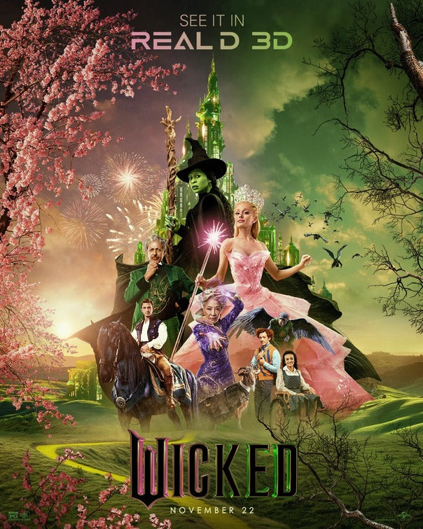 1000 piece jigsaw puzzle for the movie poster: Wicked (2024) ver18