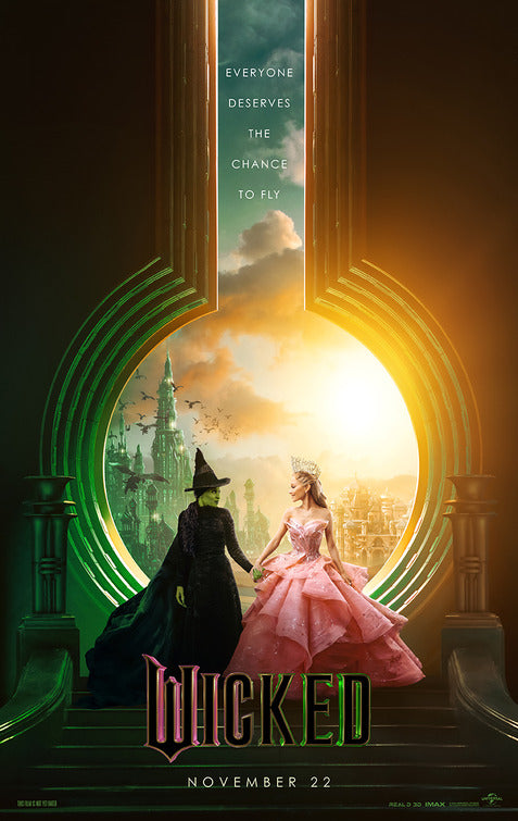 1000 piece jigsaw puzzle for the movie poster: Wicked (2024) ver3