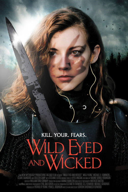 1000 piece jigsaw puzzle for the movie poster: Wild Eyed and Wicked (2024)