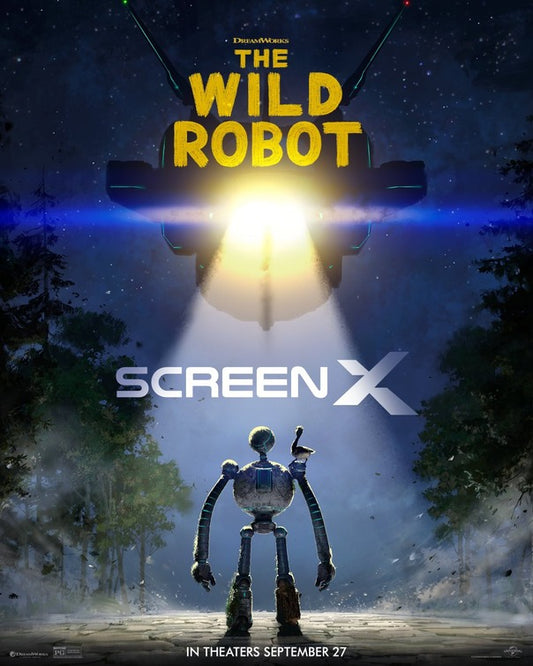 1000 piece jigsaw puzzle for the movie poster: The Wild Robot (2024) ver13