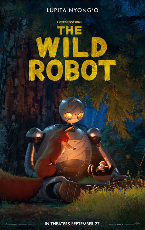 1000 piece jigsaw puzzle for the movie poster: The Wild Robot (2024) ver2