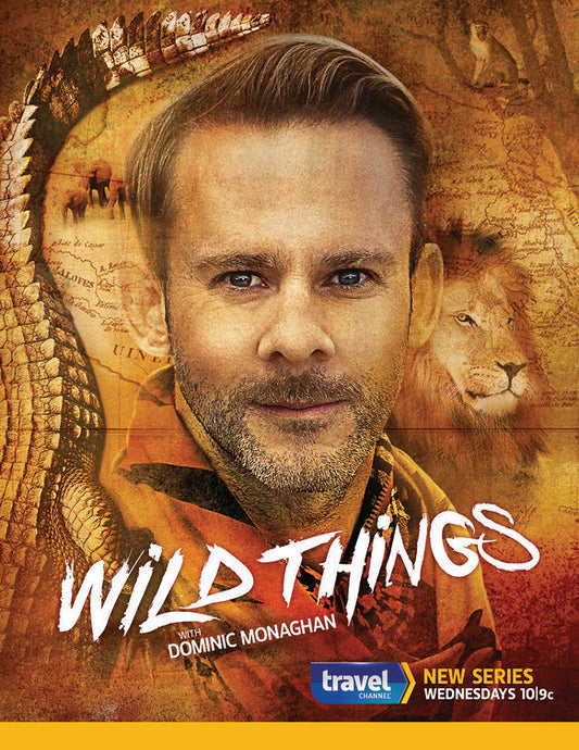 1000 piece jigsaw puzzle for tv poster: Wild Things with Dominic Monaghan