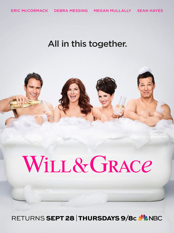 1000 piece jigsaw puzzle for tv poster: Will & Grace