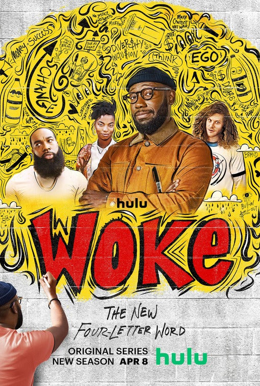 1000 piece jigsaw puzzle for tv poster: Woke, ver2