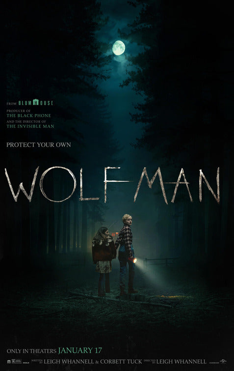 1000 piece jigsaw puzzle for the movie poster: Wolf Man (2025) ver2