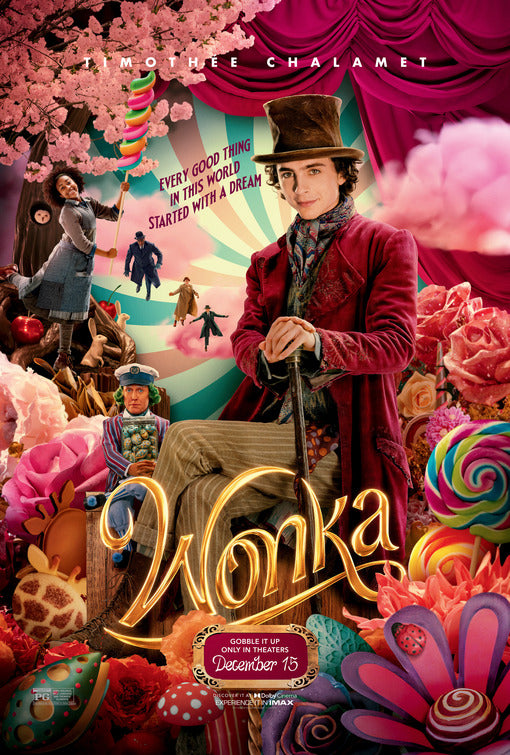 1000 piece jigsaw puzzle for the movie poster: Wonka (2023) ver17