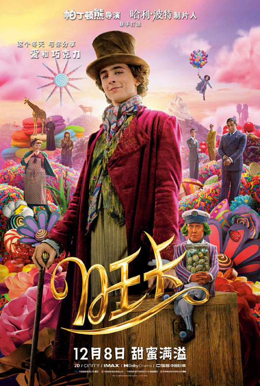 1000 piece jigsaw puzzle for the movie poster: Wonka (2023) ver21