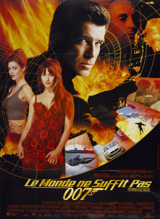 the movie poster: The World is Not Enough (1999) ver2