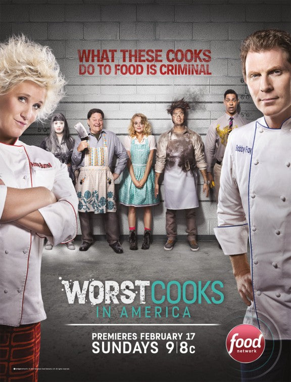 1000 piece jigsaw puzzle for tv poster: Worst Cooks in America, ver2