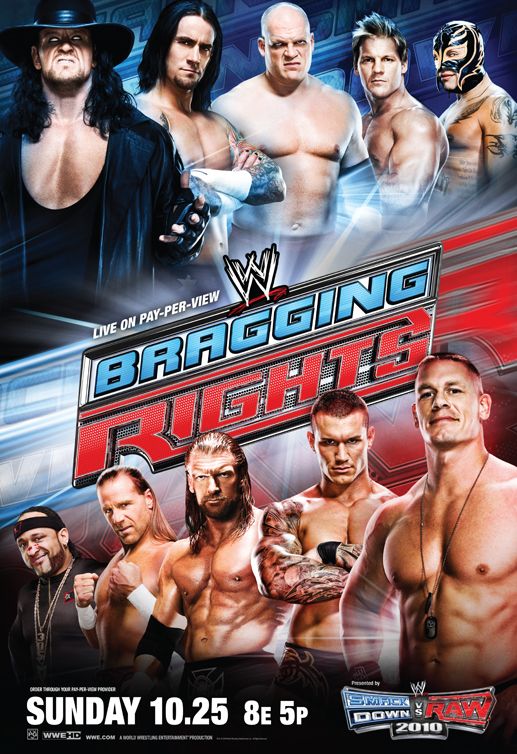 1000 piece jigsaw puzzle for tv poster: WWE: Bragging Rights