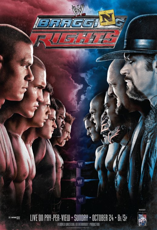 1000 piece jigsaw puzzle for tv poster: WWE: Bragging Rights, ver2