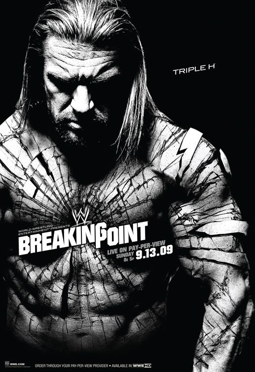 1000 piece jigsaw puzzle for tv poster: WWE: Breaking Point