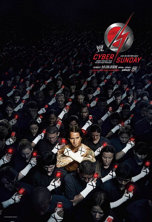 1000 piece jigsaw puzzle for tv poster: WWE Cyber Sunday