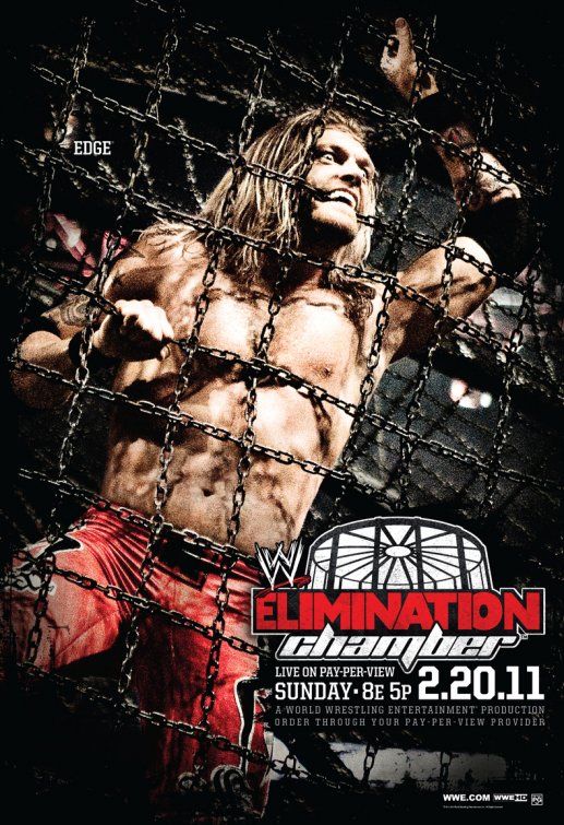 1000 piece jigsaw puzzle for tv poster: WWE Elimination Chamber