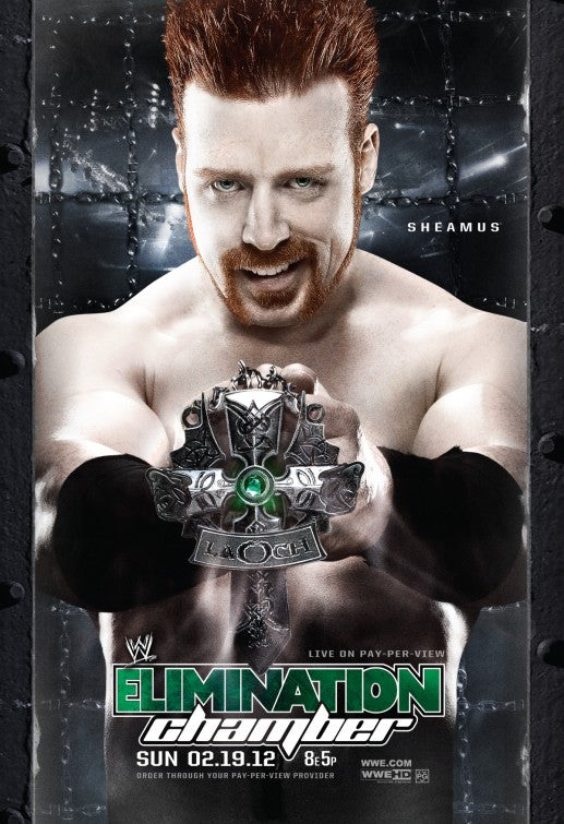 1000 piece jigsaw puzzle for tv poster: WWE Elimination Chamber, ver2